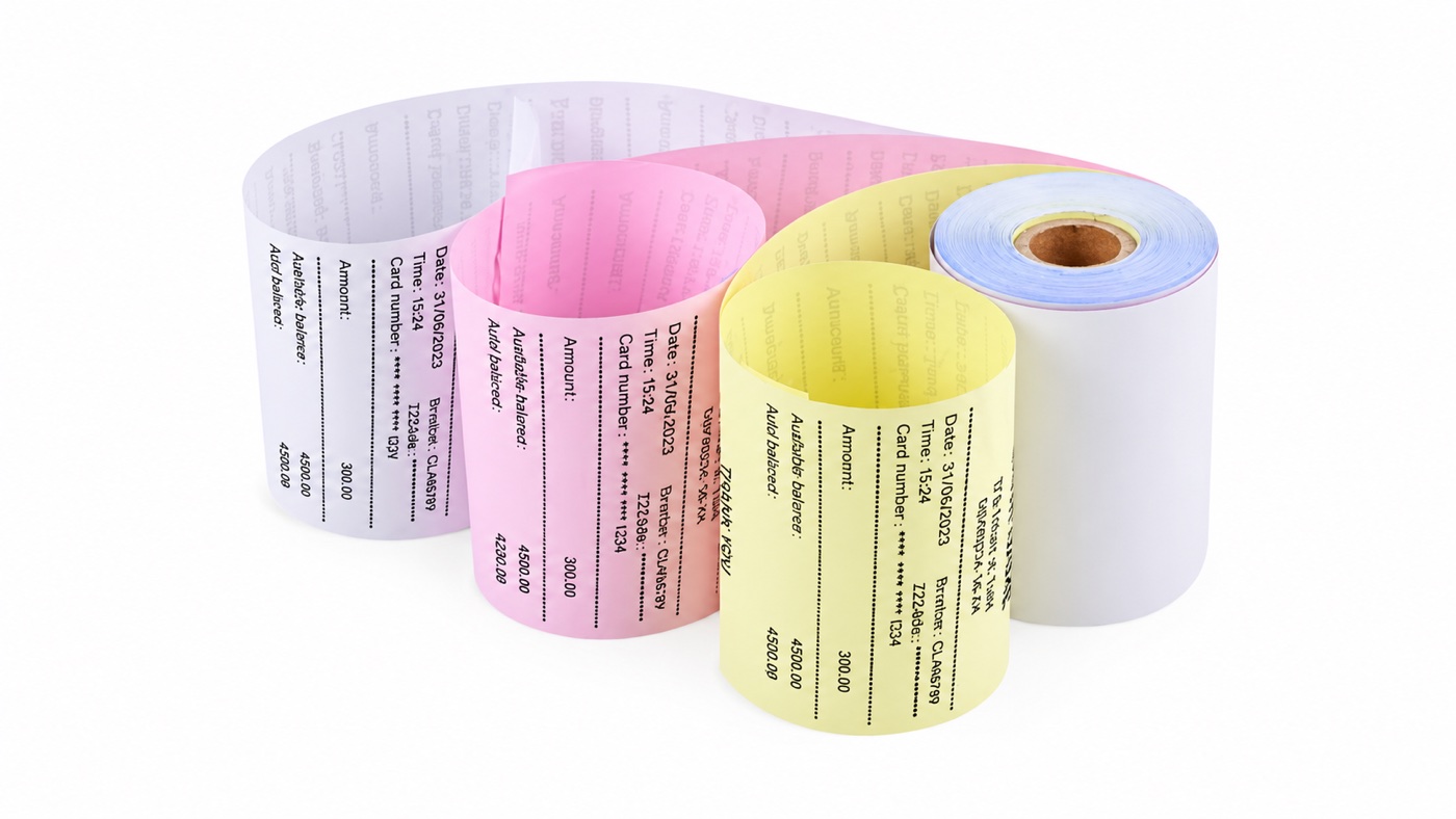 Carbonless NCR Rolls